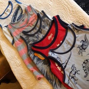 5 boys muscle shirts